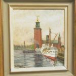 267 7099 Oljemålning 